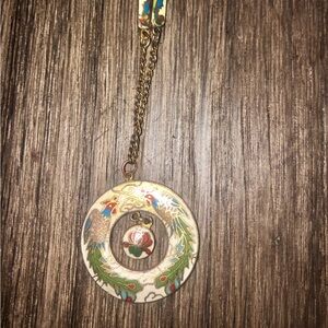 Vintage Chinese Antique Cloisonne necklace